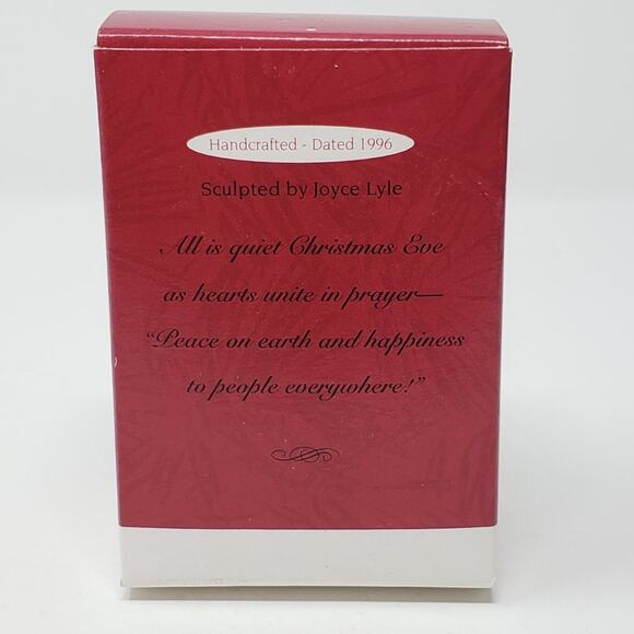 1996 Hallmark Payer for Peace Handcrafted Keepsake Holiday Christmas Ornament. - Picture 2 of 8